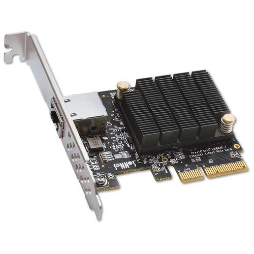 Sonnet Solo 10G BASE-T Gigabit Ethernet PCI Express 3.0 Adapter Card with NBASE-T Ethernet Support Sonnet Solo 10G BASE-T Gigabit Ethernet PCI Express 3.0 Adapter Card with NBASE-T Ethernet Support